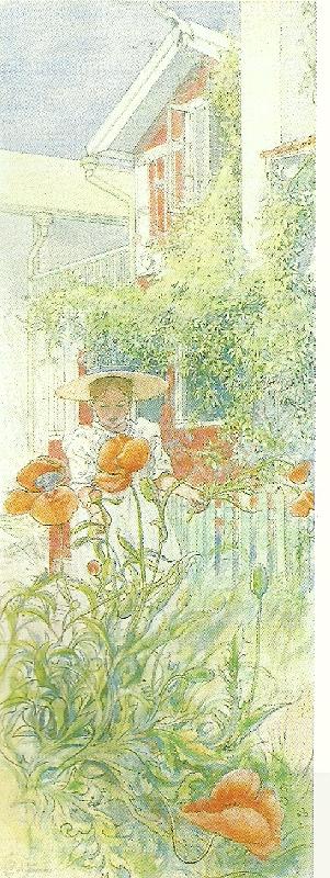 Carl Larsson vallma oil painting picture